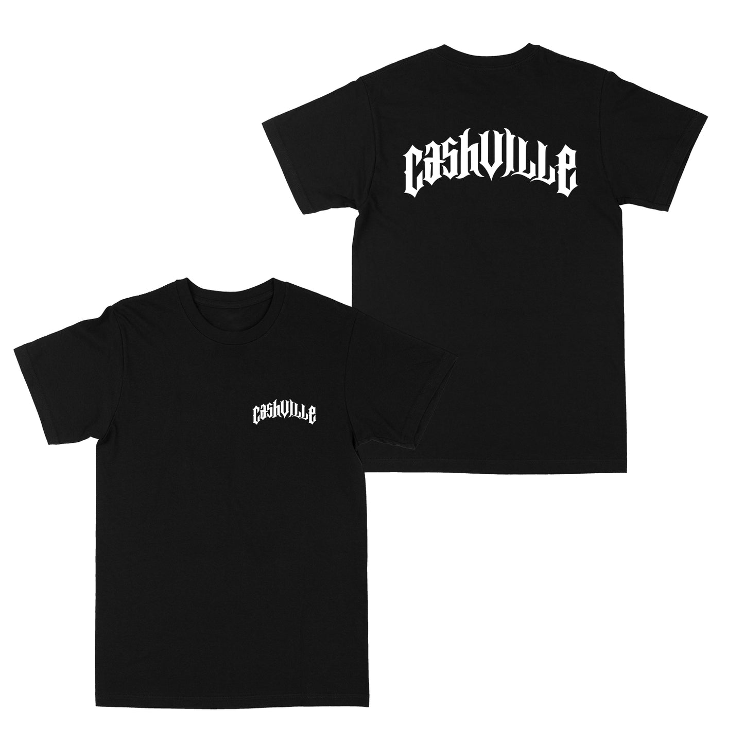 Cashville "Black" Tee.