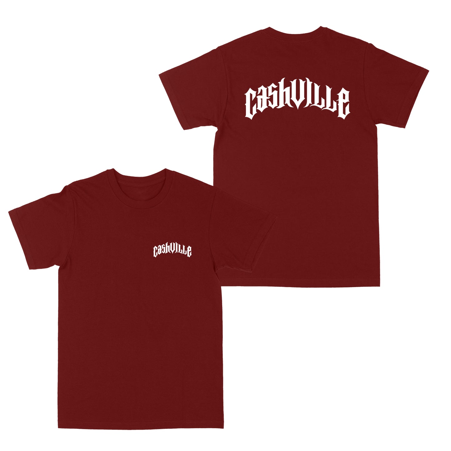 Cashville "Burgundy" Tee