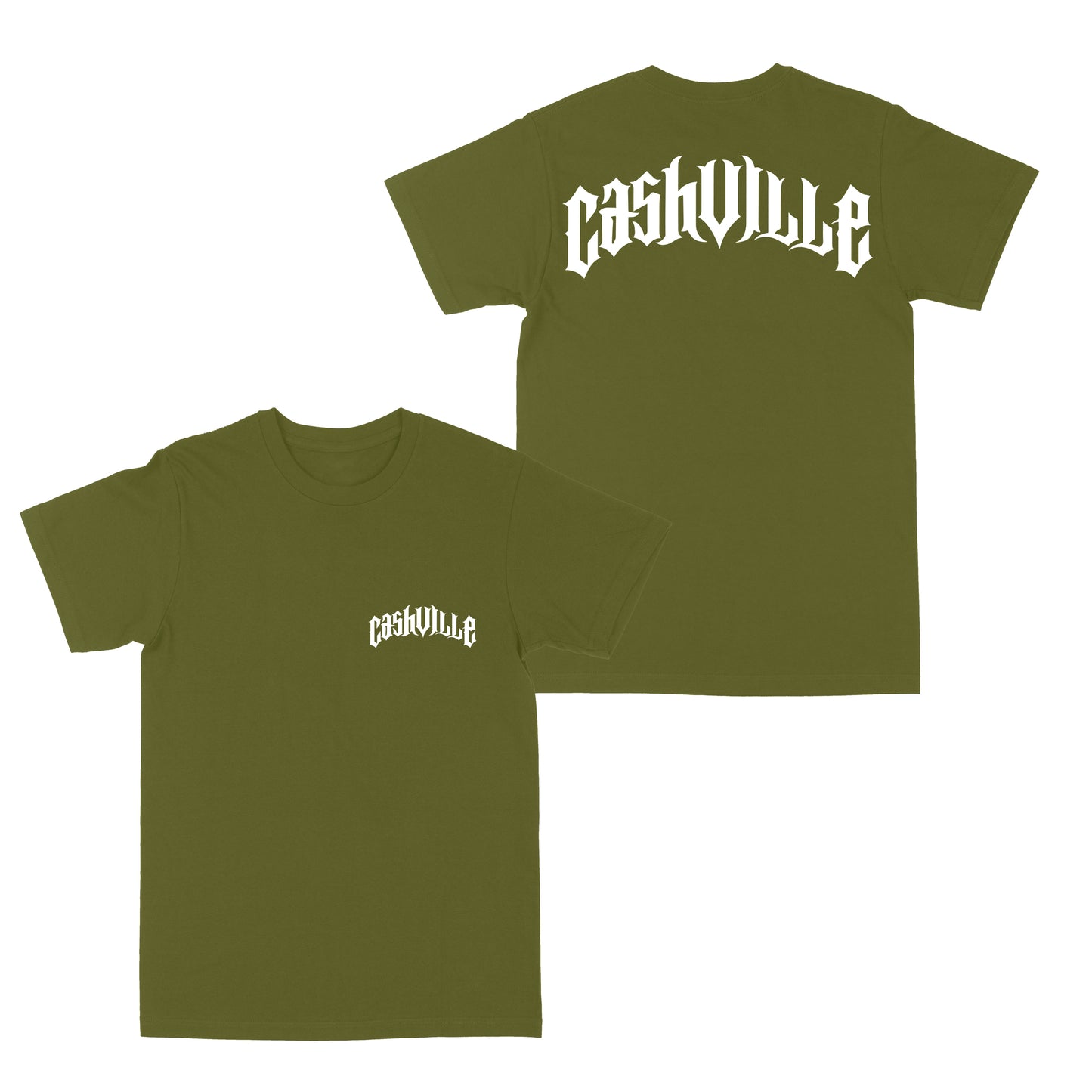 Cashville "Military Green" Tee